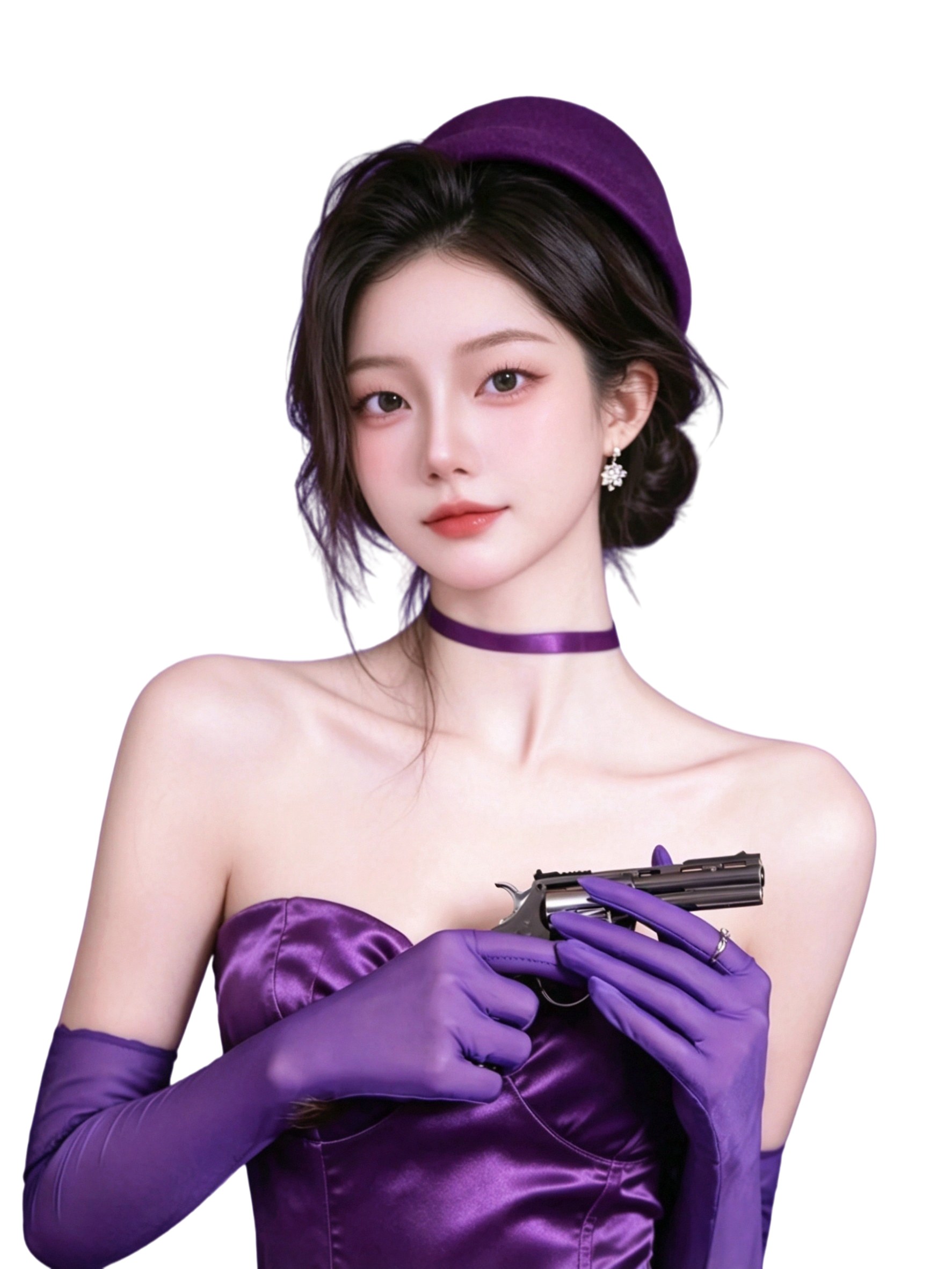 温柔红帽 照片